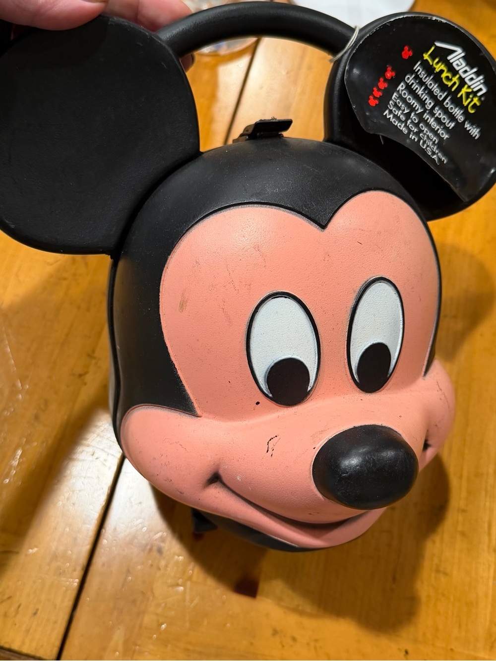 Vintage Disney Mickey Mouse Character Lunch Box